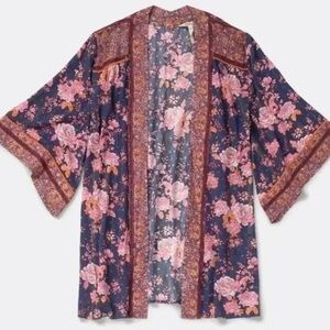 VGUC Matilda Jane Floral Kimono Cardigan